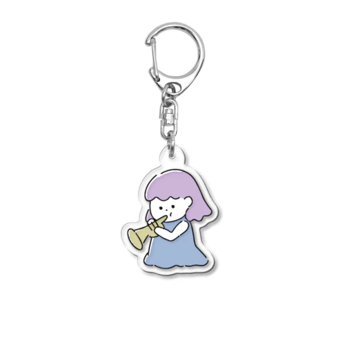 らっぱちゃん Acrylic Key Chain