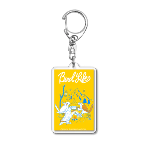 バードライフ/キャンプ Acrylic Key Chain