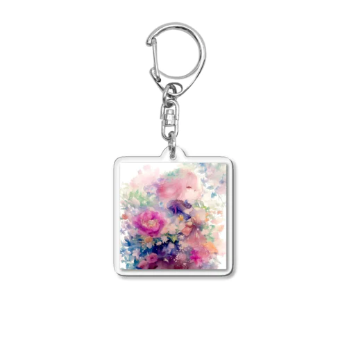 淡い癒やし Acrylic Key Chain