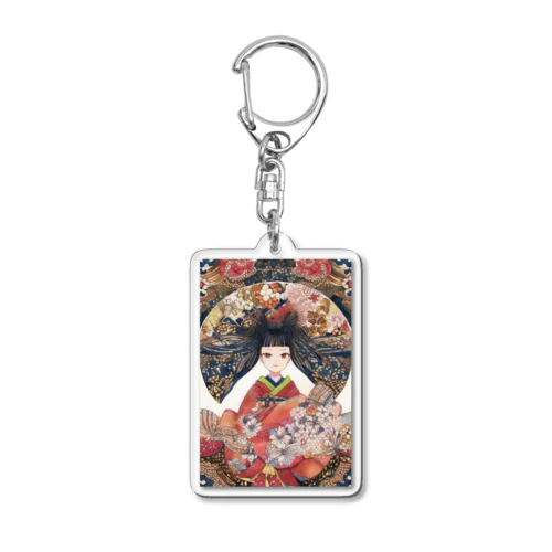 和まみれ Acrylic Key Chain