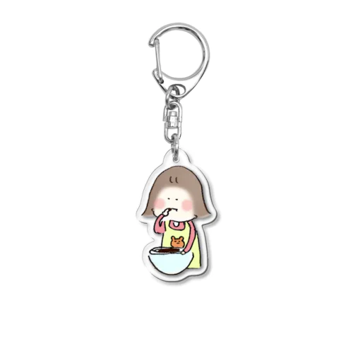 味見担当  Acrylic Key Chain