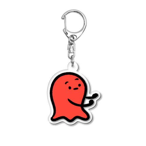 ものごいたこくん Acrylic Key Chain