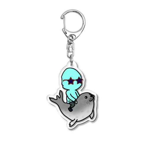 「ふぅ〜」推しならこれ必須！ Acrylic Key Chain