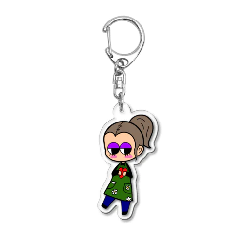 タコホルのゆり！ Acrylic Key Chain