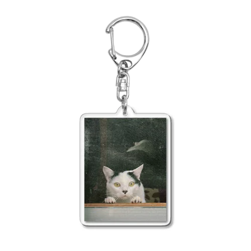 ねこまど Acrylic Key Chain