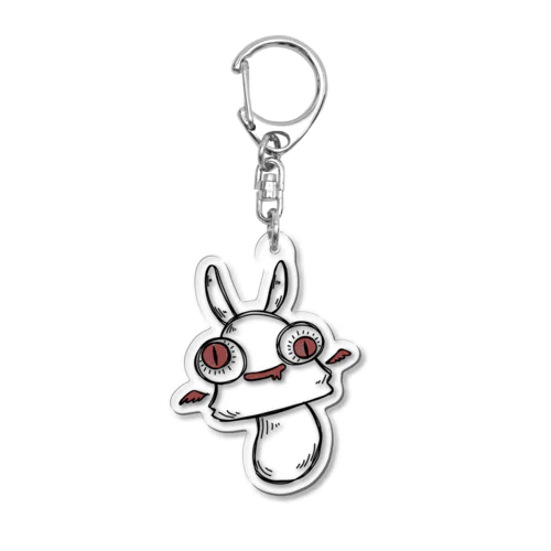 ウサ毒キノコ Acrylic Key Chain