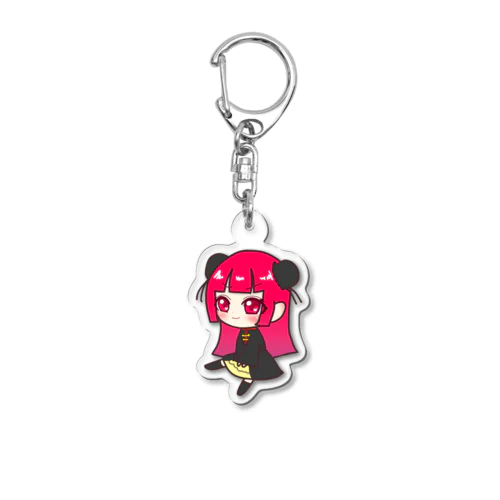 おすわりらおうちゃん Acrylic Key Chain