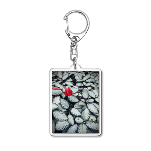 Flower  Acrylic Key Chain