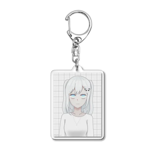 ながそで少女 Acrylic Key Chain