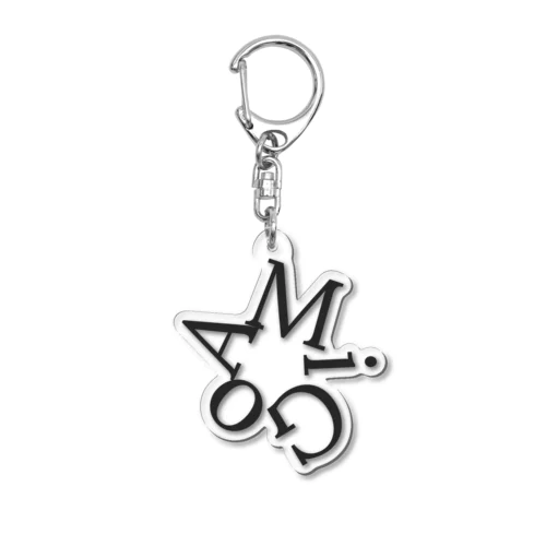 Circle AMiGo Acrylic Key Chain