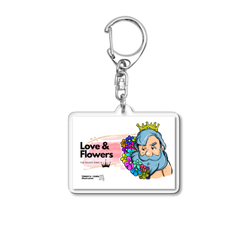 裸の王様～花とともに Acrylic Key Chain