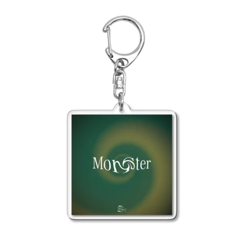 Monster Acrylic Key Chain