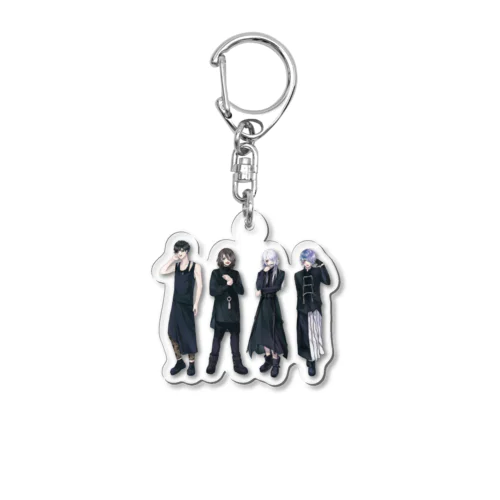 次元の壁を越えたノベルティ Acrylic Key Chain