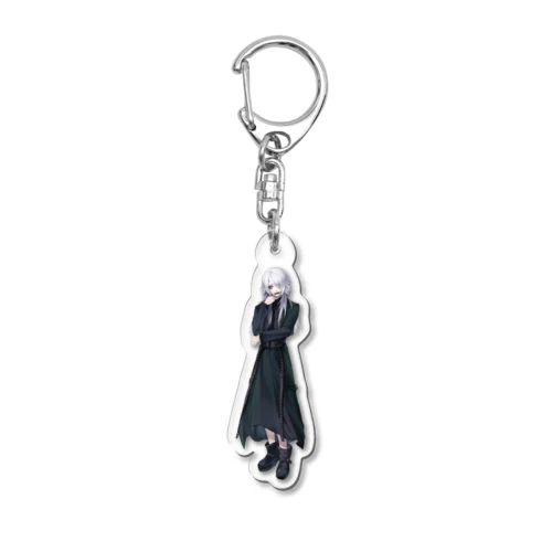 考えてるふりが得意なd'a Acrylic Key Chain