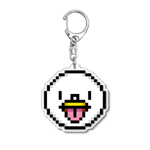 PIXEL_FACE_01(BEE) Acrylic Key Chain