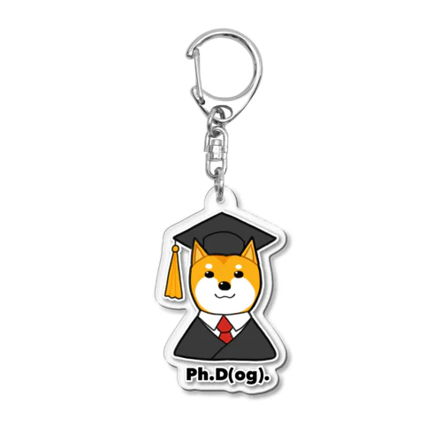 柴犬博士グッズ Acrylic Key Chain