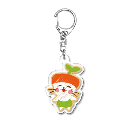 毛糸風わいずニャン Acrylic Key Chain