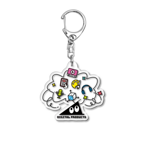ほわほわ〜〜 Acrylic Key Chain