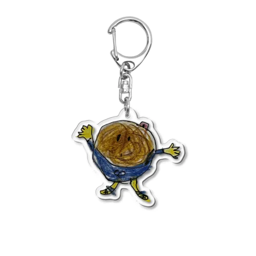 おパンパンくん Acrylic Key Chain