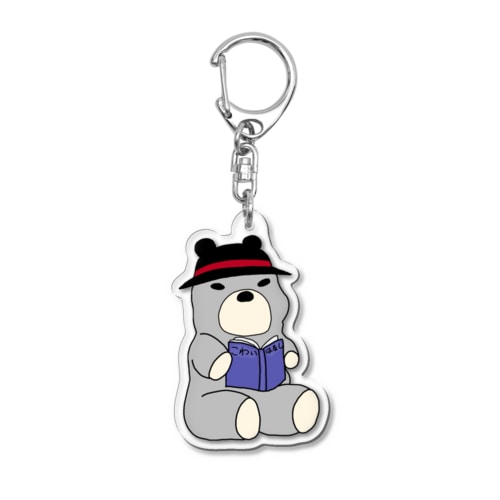 びびっとな怪談朗読(透過・背景なし) Acrylic Key Chain