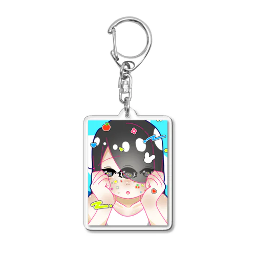 ステッカーくぬぎちゃん Acrylic Key Chain