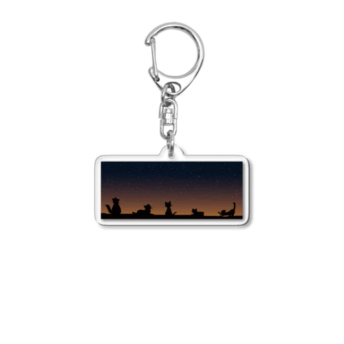 夜の帳　キーホルダー Acrylic Key Chain