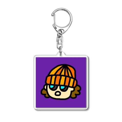 A Boy 001 Acrylic Key Chain