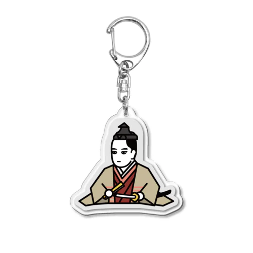 武将のおまもり|明智光秀 Acrylic Key Chain