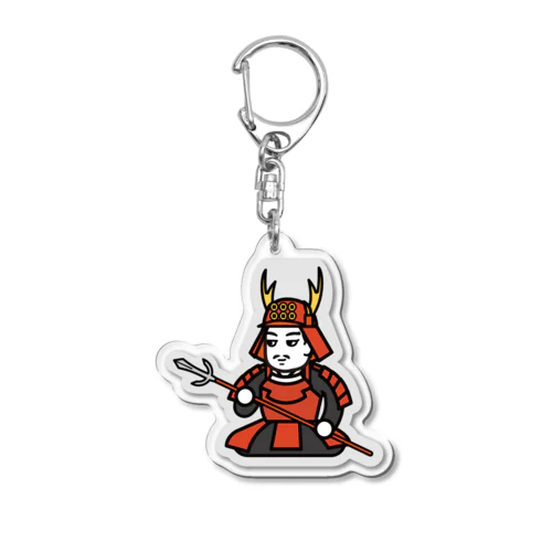 武将のおまもり|真田幸村 Acrylic Key Chain