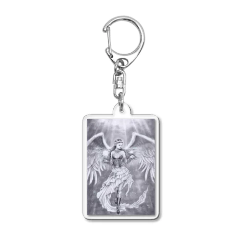 勇気と知恵の天使 Acrylic Key Chain