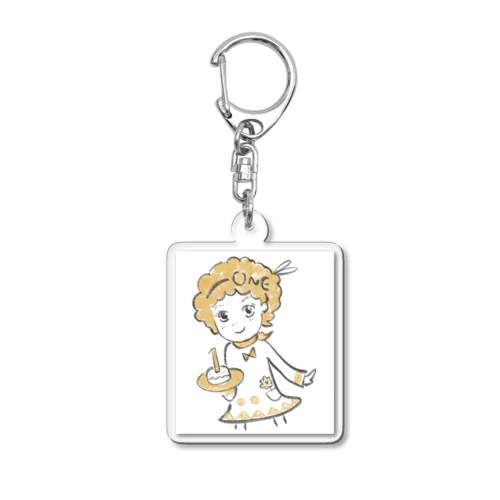 バリスタのファロ Acrylic Key Chain