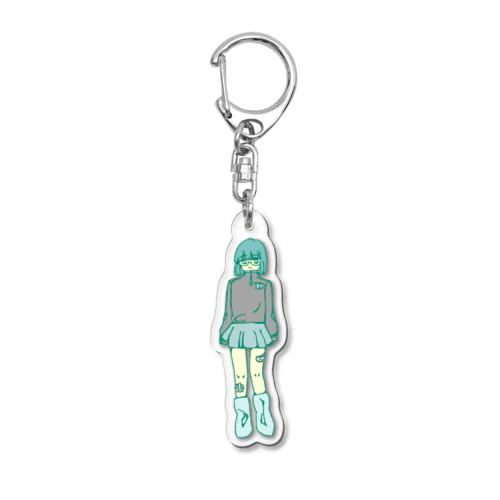 制服ギャル Acrylic Key Chain