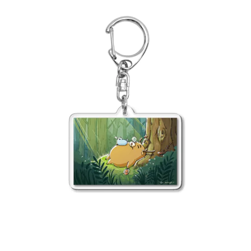 幸せシカジ Acrylic Key Chain