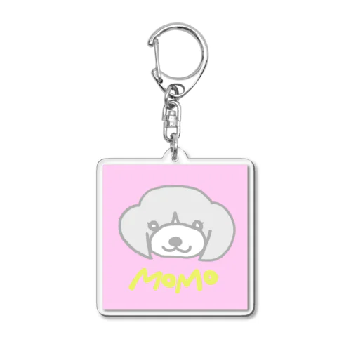 モモ Acrylic Key Chain