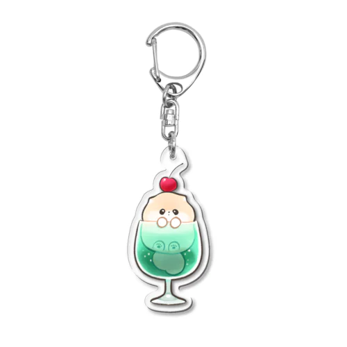 ぽぽちメロンソーダ Acrylic Key Chain