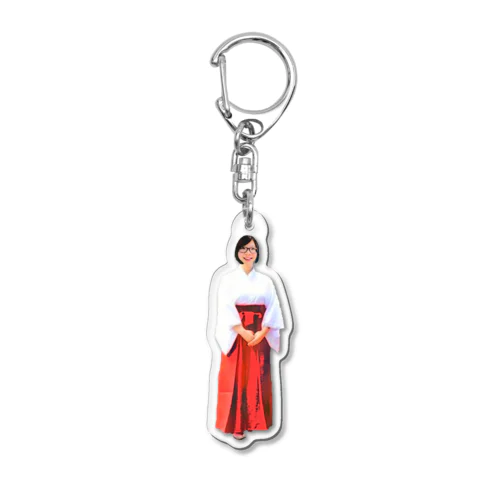 そよか巫女2 Acrylic Key Chain