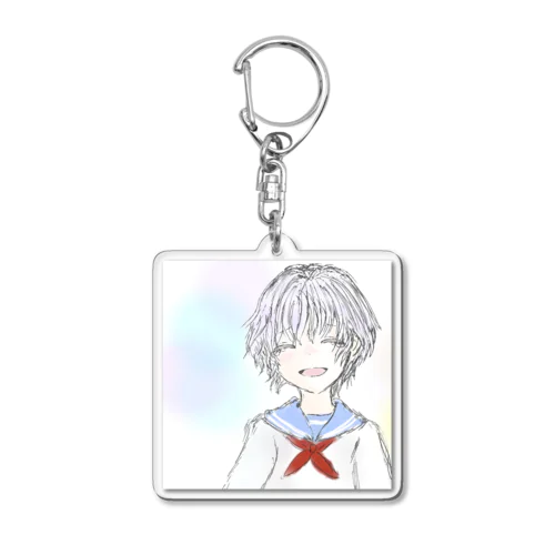 わらって Acrylic Key Chain