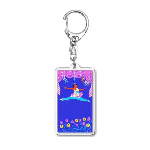 新体操ガール Acrylic Key Chain