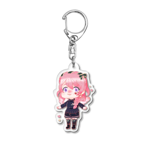 國里ゆかりこ Acrylic Key Chain