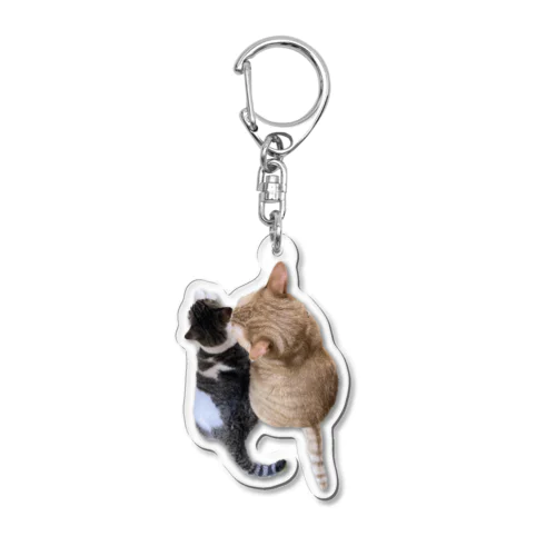 うちの猫（２匹） Acrylic Key Chain