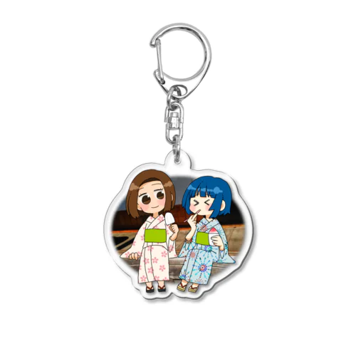 ゆいちゃんと一緒の夏 Acrylic Key Chain