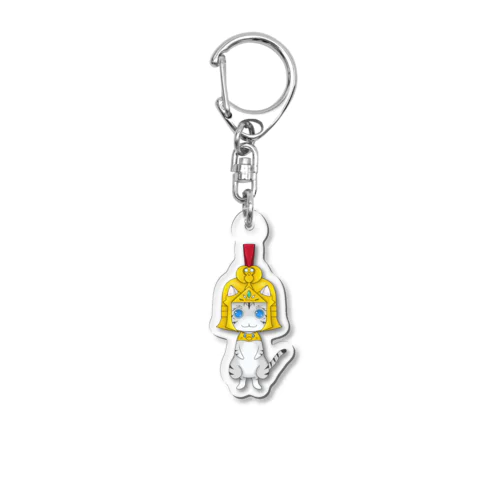 アテにゃ Acrylic Key Chain