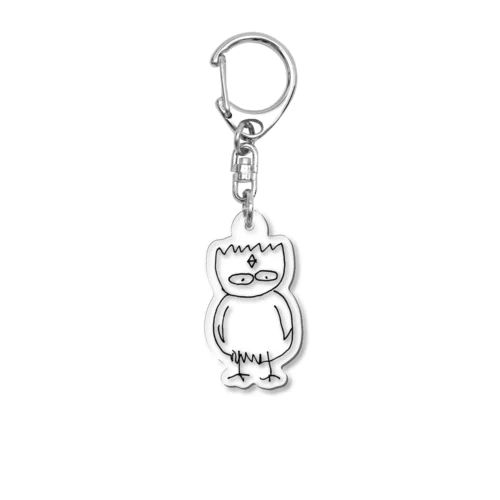 Owl-ふくろう Acrylic Key Chain