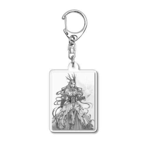 龍の擬人化～炎～ Acrylic Key Chain