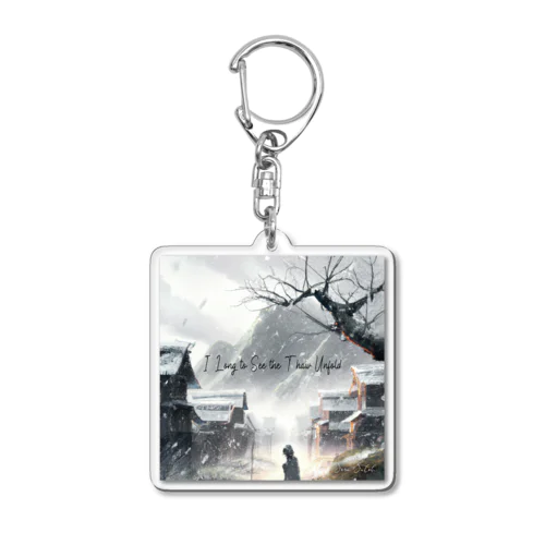 I Long to See the Thaw Unfold - Sora Satoh Acrylic Key Chain