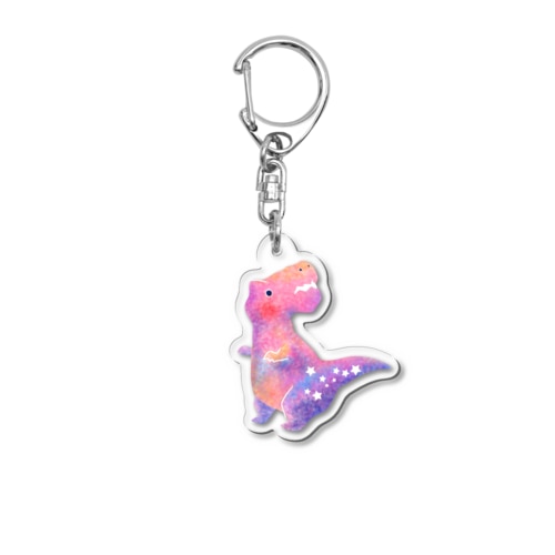 ティラノサウルス〜星空博物館〜 Acrylic Key Chain
