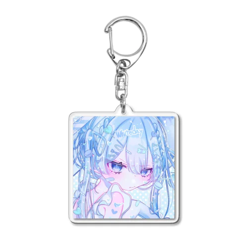 ホワイトデーくん💙🍬 Acrylic Key Chain