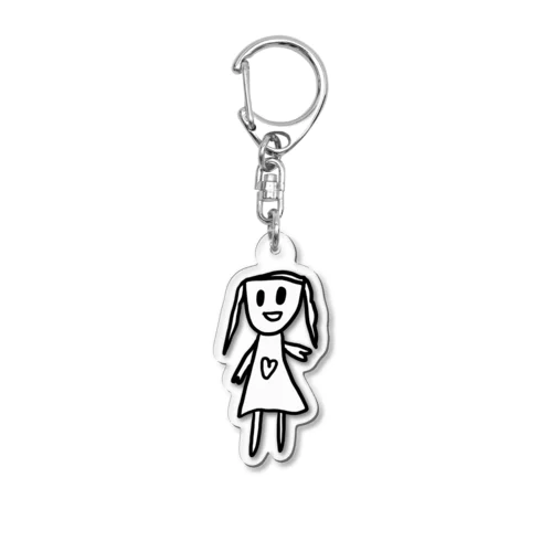 民衆を導く勝利の女神キーホルダー Acrylic Key Chain