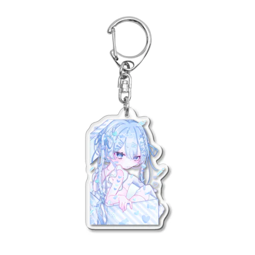 ホワイトデーくん-透過ver- Acrylic Key Chain