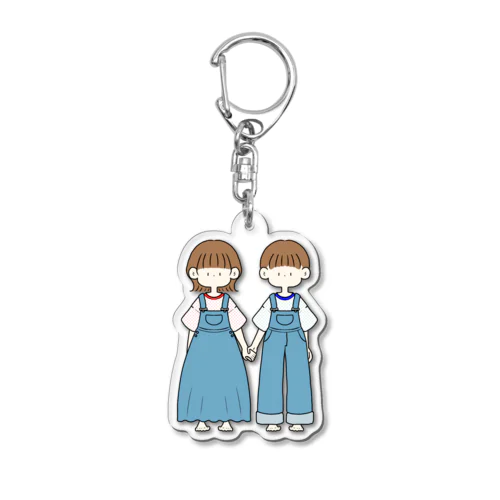 おててつなぐ。 Acrylic Key Chain